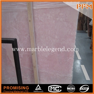 Transparent Onyx Stone Slab Tile Pink Onyx,Aaa Quality Crystal Pink Onyx from Factory
