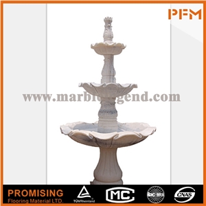 Volakas Marble Hot Sale Natural Well Polished Marble Fountain