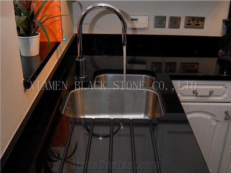 Absolutely Shanxi Black Granite,Kitchen Table Panels,Countertps,Desktops,Kitchen Worktops