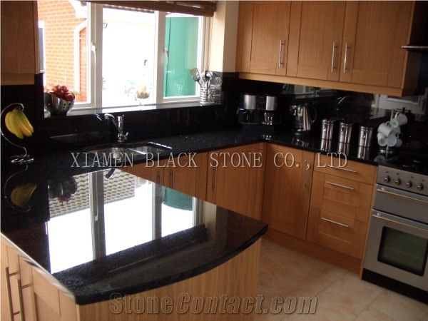 Absolutely Shanxi Black Granite,Kitchen Table Panels,Countertps,Desktops,Kitchen Worktops