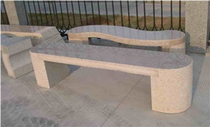 G603,G682 Granite Garden Bench and Tops,Tables, Outdoor Stone Products,Landscaping Stones,
