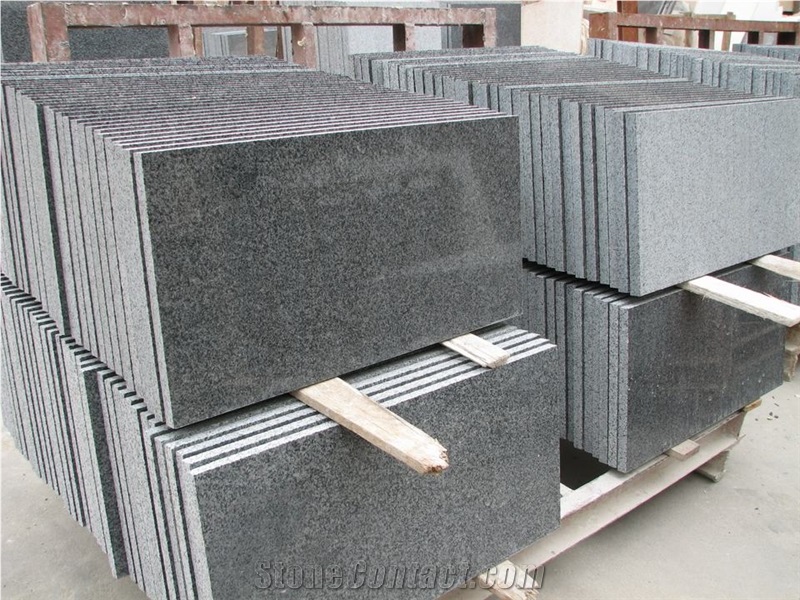 G654 China Black and Grey Granite Tiles & Slabs for Flooring Tiles, Wall Tiles,Polished