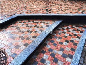 G654 Grey Nature Cube Stones,Street Gutter,Floor Covering, Garden Stepping Pavements