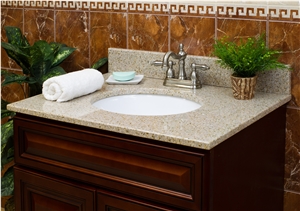 G682 China Yellow Granite Bath Tops, G682 Granite Kitchen Countertops