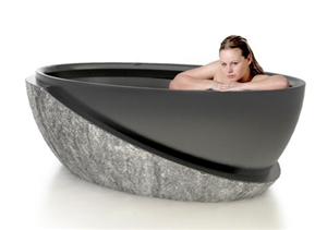 Shanxi Black Bathtub，Granite Products for Kitchen and Bathroom