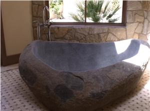 Black Granite Bathtub