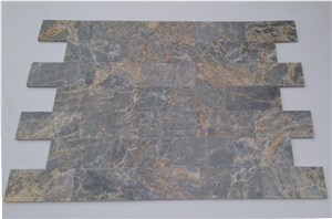Grey-Blue Marble Tile, Natural Stone Panel