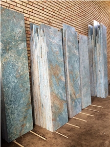 Turquoise Granite Slabs & Tiles, Iran Blue Granite