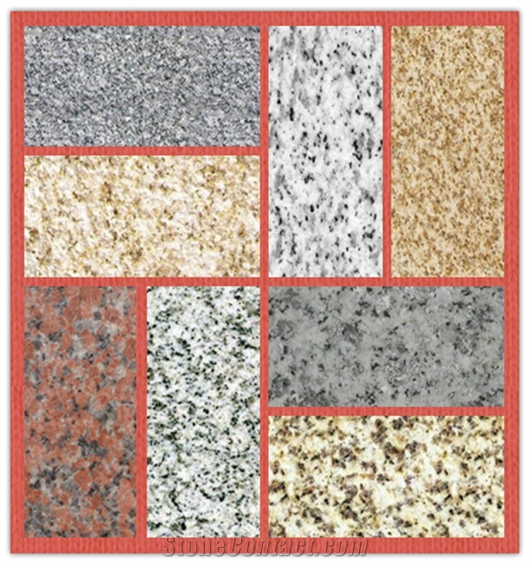 Chinese Cheap Granite and Yellow Granite Slabs & Tiles, China Yellow Granite