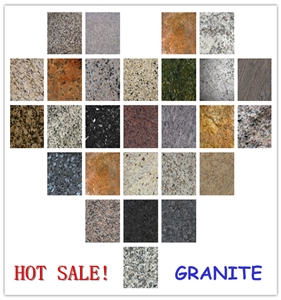 New Cheap Natural Stone Granite Stone Slabs & Tiles, China Grey Granite