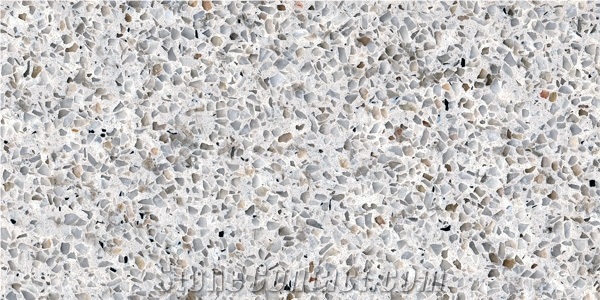 Grey Peru Quartz Stone for Kitchen Countertop Nv705