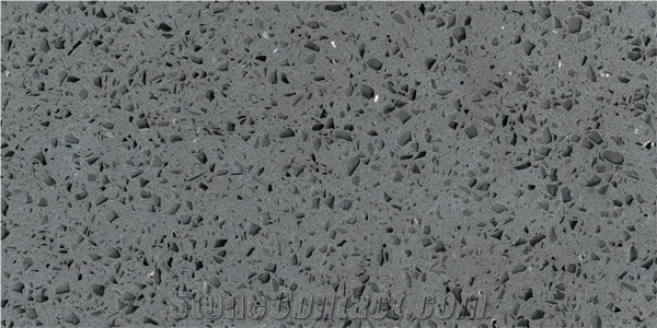 Quartz Slab Astral Grey Quartz Stone Nv3090