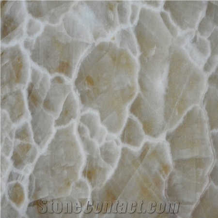 China Water Cube Onyx Polished Tiles & Slabs,China White Onyx