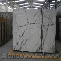 Imperial Dumby Marble Slabs, China White Marble