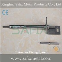 Marble Angle/Granite Anchor/Stone Fixing System/Facade Cladding/Restraint Support Anchor