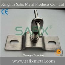 Omega Bracket/ Stone Anchor/ Granite/ Granite Anchorage/ Marble Fixings /Channel Support/ Marble Angle/ Natural Stone Anchor Fixings/ C Channel Anchor