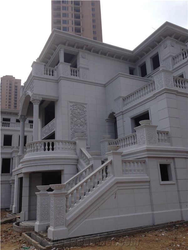 Carving Stone Cornice for Villa from China - StoneContact.com