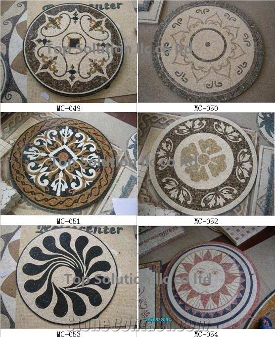New Mosaic Floor Medallions Collections