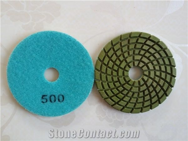 4” 100 mm Wet Diamond Polishing Pad for Concrete