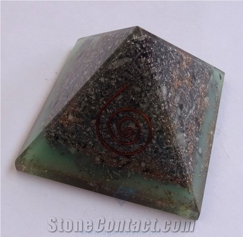 Metal Orgone Chakra Energy Pyramid Orgonite Wholesale Metal Pyramid Wholesale Healing Crystals