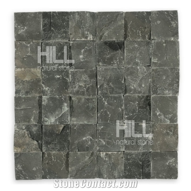 Montalto Cubic Marble Wall Cladding Mosaic Panel