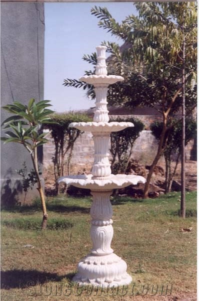 Granite & Marble Fountain with Ball