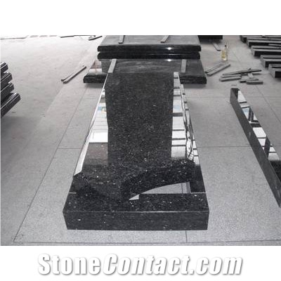 Russial Shanxi Black Moument Tombstone