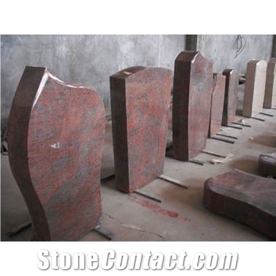 Russial Shanxi Black Moument Tombstone