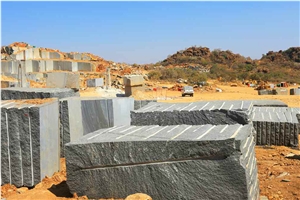 Nero Africa Granite Blocks