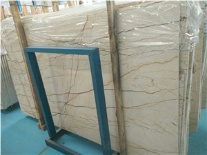 Cream Lunar Marble Slabs,15mm thickness ,  