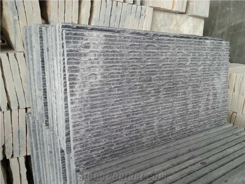 Feature Wall Beige Marble 3d Wall Tile, Marble Machine-Cut Face,Mulicolor Curve/Ripple Tile