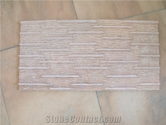 Feature Wall White/Black/Pink Culture Stone, Marble Machine-Cut Face + Handwork Rock,Mulicolor Marble Tile