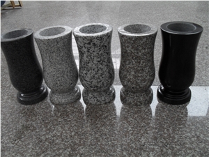 Polish China Grey Granite Vases,Urns