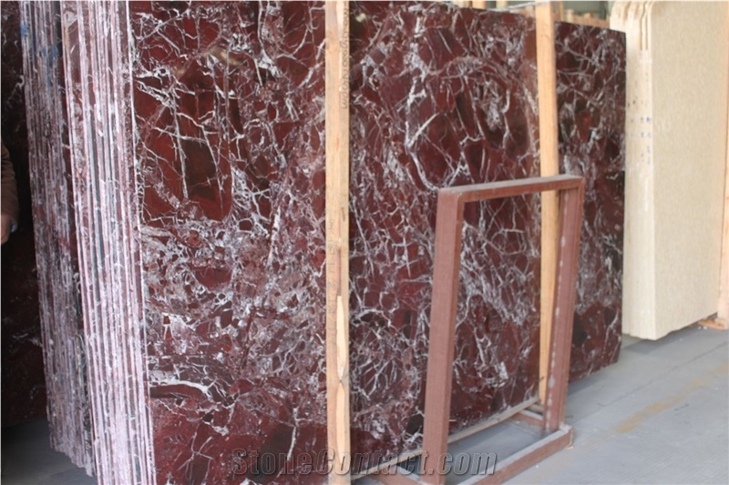 Rosso Levanto Marble Slab, Turkey Red Marble