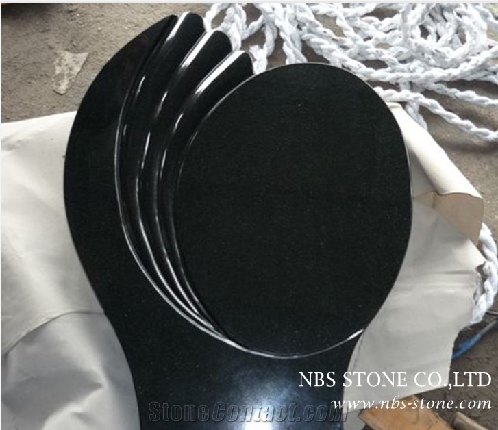 Absolute Black Granite Tombstone,Shanxi Black Granite Monument & Tombstone