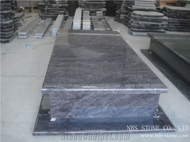 Bahamas Granite for Western Style Tombston