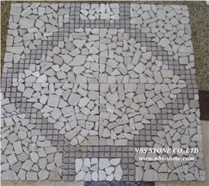 Chinese Popular Polished Marble Mosaic Pattern/305*305mm/Customized Size/ Best Quality/Wall Covering/Interior Decoration for Kitchen & Bathroom Background