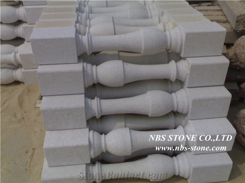 Dholpur Grey Granite Balustrade, Grey Granite Balustrade & Railings