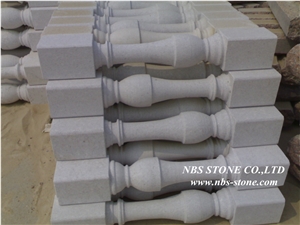 Dholpur Grey Granite Balustrade, Grey Granite Balustrade & Railings