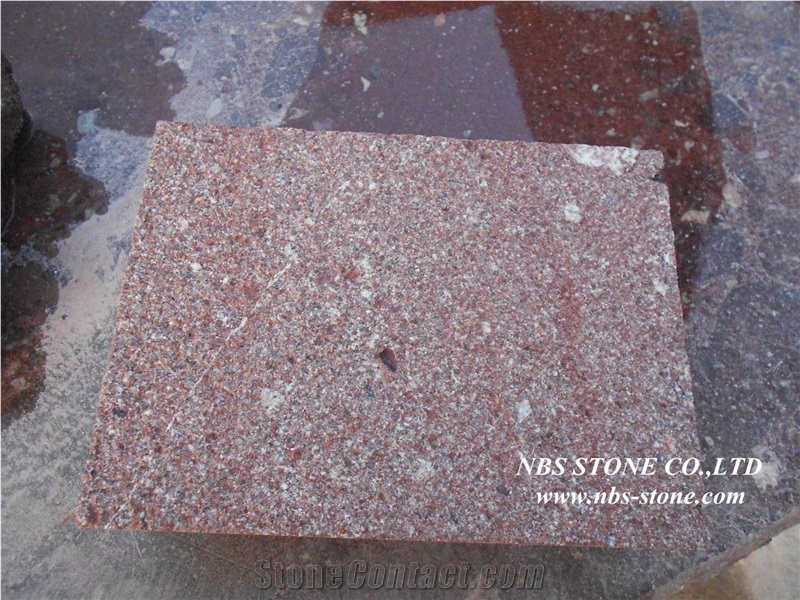 G699 Granite Da Yang Red Granite& Fujian Putian Red Cube Stone & Pavers
