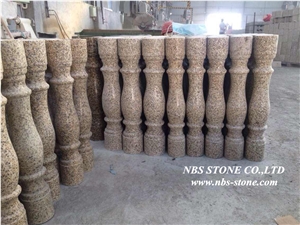 Golden Grain Granite Balustrade & Railings,China Yellow Granite