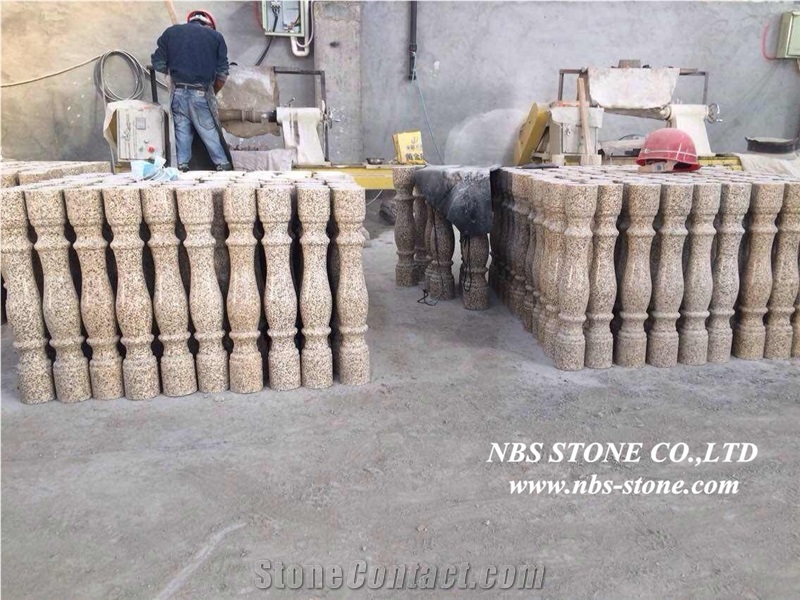 Golden Grain Granite Balustrade & Railings,China Yellow Granite
