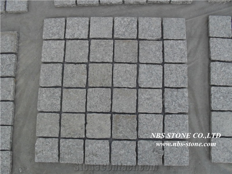 Natural Split Zhangpu Black Granite Paving Stone,Cobble Stone(Good Price)