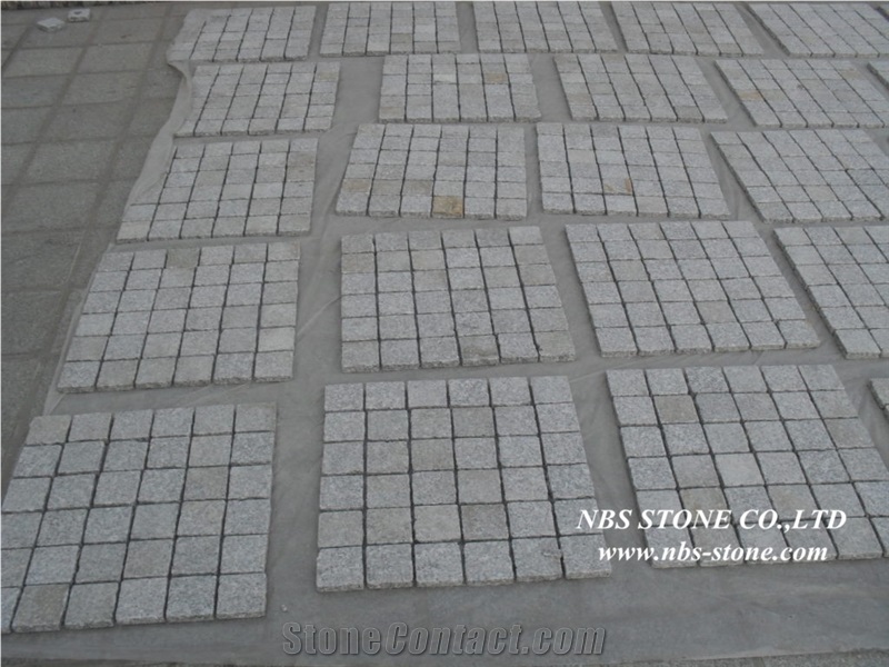Natural Split Zhangpu Black Granite Paving Stone,Cobble Stone(Good Price)