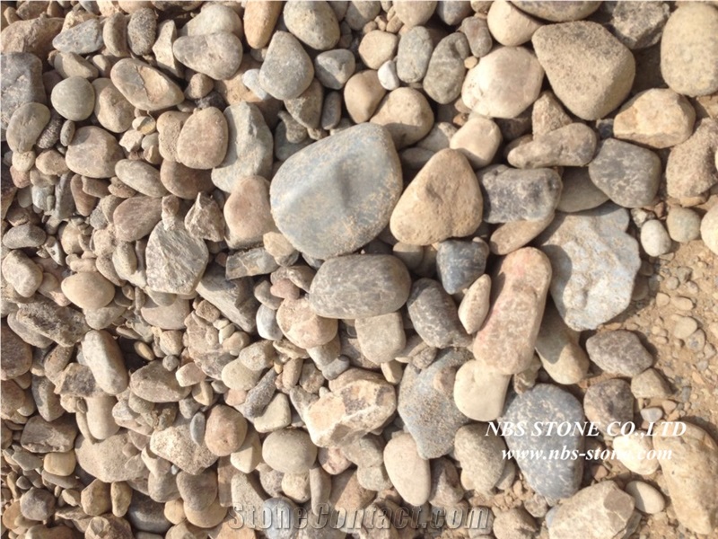 Pebble Stone,River Stone,Yellow Granite Pebble Stone