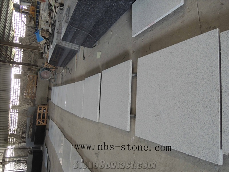Shandong White Grain Slabs & Tiles, China White Granite