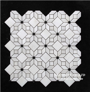 White Maeble  Mosaic,Culture Background Decoration Tile