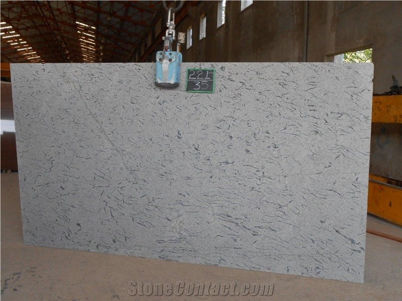 French White Granite Slabs & Tiles, India White Granite
