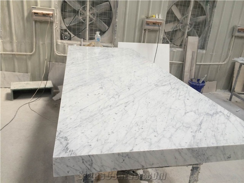 Bianco Carrara C Marble Tabletops Polished Bianco Marble Carrara