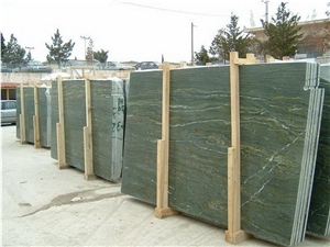 China Green Wave Marble Slab & Tile
